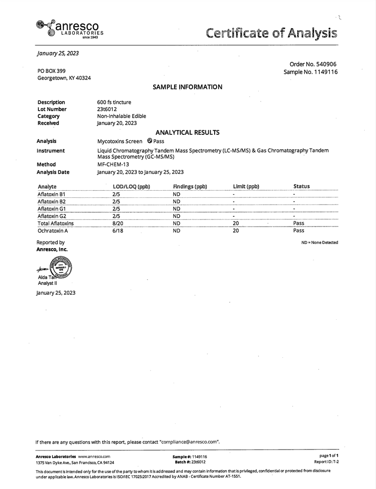 Ananda Hemp Full Spectrum CBD Oil - thehemphaus