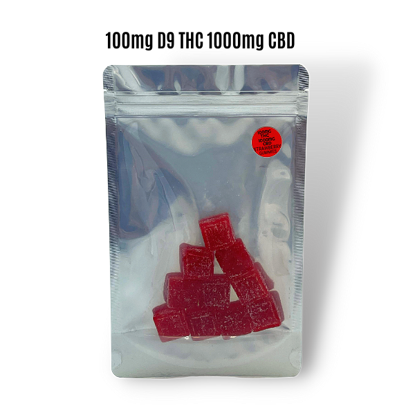 100mg thc gummy pack - thehemphaus