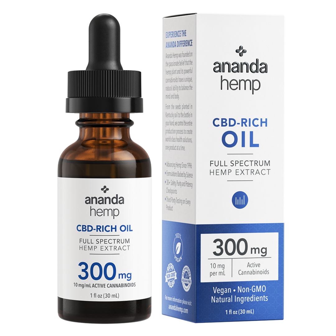 Ananda Hemp Full Spectrum CBD Oil - thehemphaus