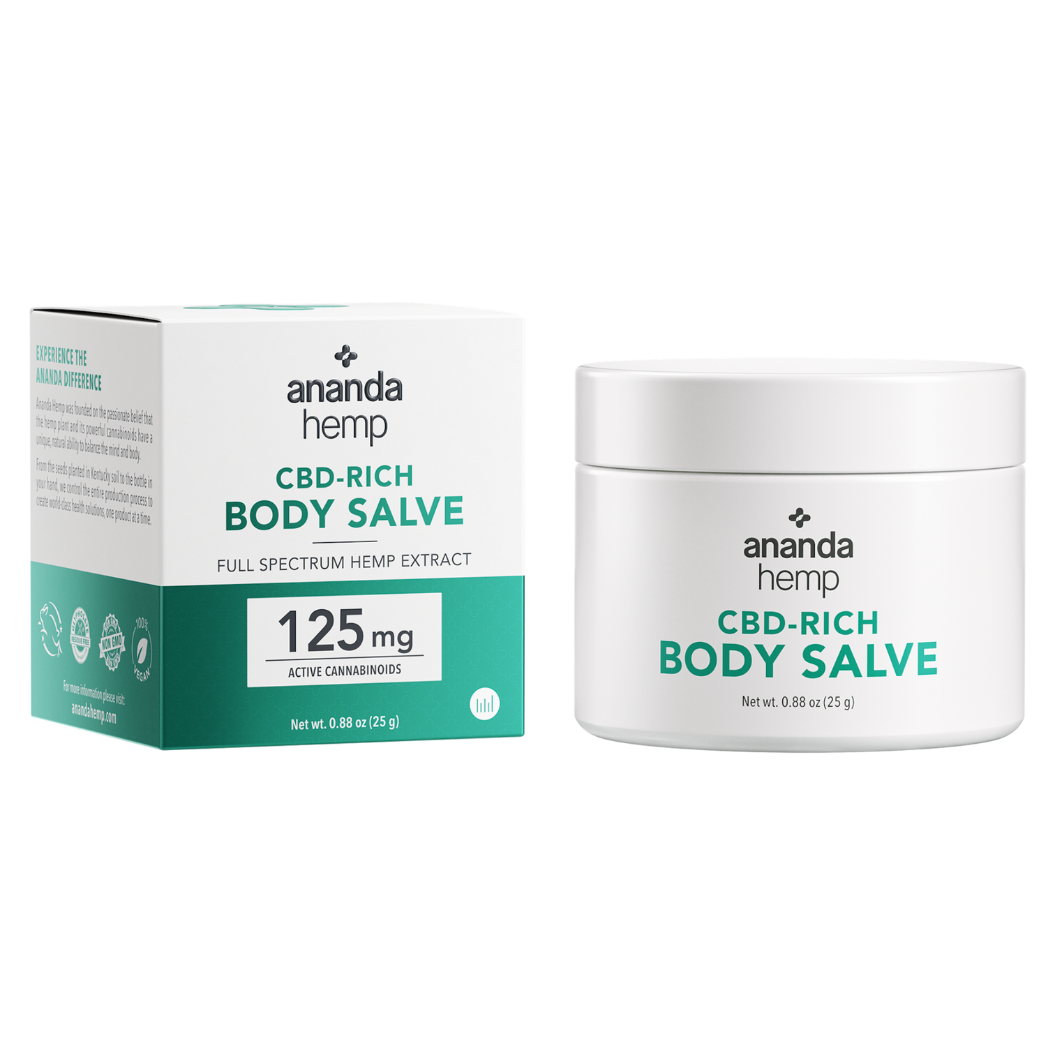 Ananda Hemp Full Spectrum Muscle Rub Salve - thehemphaus