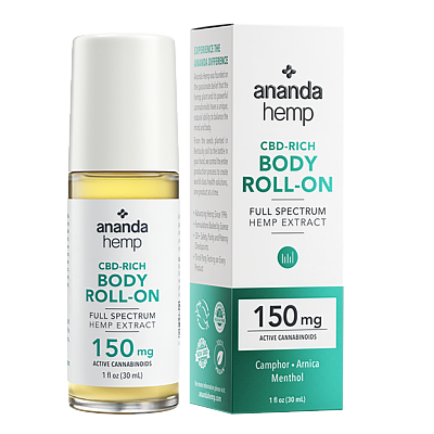Ananda Hemp Full Spectrum CBD Topical Roll, full spectrum hemp extract - thehemphaus