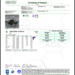Load image into Gallery viewer, certificate of analysis COA for Delta 8 THC Flower Headband strain from stardust
 - thehemphaus
