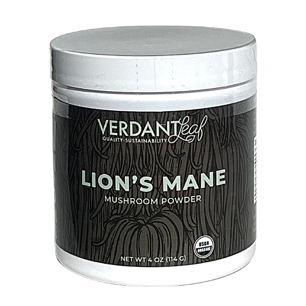 Lion's Mane mushroom powder from Verdant Leaf - thehemphaus