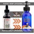 Load image into Gallery viewer, The Puffin Hemp 1000 Liposomal CBD is now Puffin Daily Liposomal CBD 4 oz. bottle.  Same amazing formula and even better taste!  Plus get 2 times the value with 240 doses at 10mg per dose!
 - thehemphaus