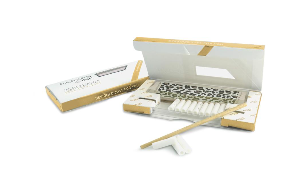 Papers + Ink Leopard Rolling Paper Kit - thehemphaus