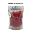 Load image into Gallery viewer, Strawberry thc gummies with 500mg thc combined with 5000mg CBD in 50 pack bag
 - thehemphaus